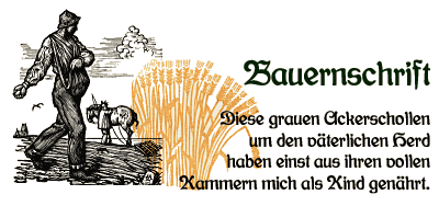 Bauernschrift